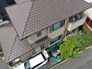 戸塚区雪止め設置前